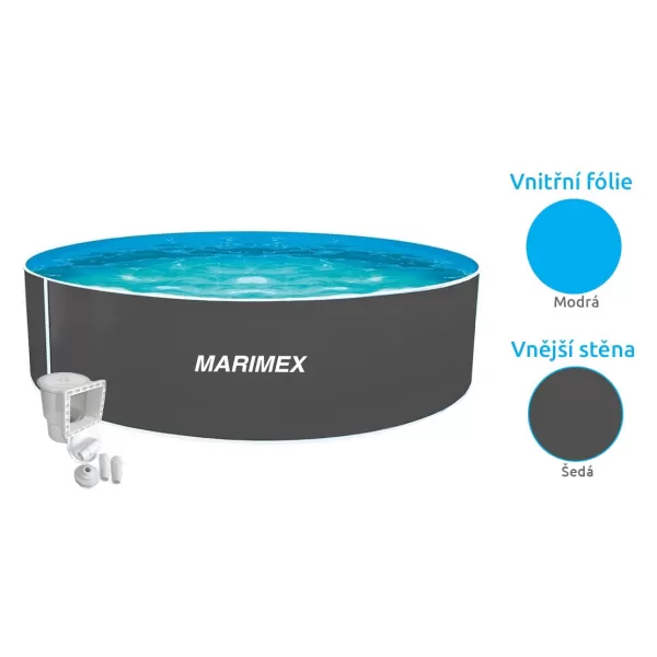 Bazén Marimex Orlando 4,57x1,07 m s příslušenstvím 10303044