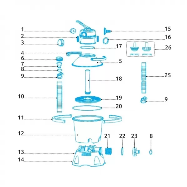 Trn hadicový pro filtraci ProStar 2 Marimex 10624110