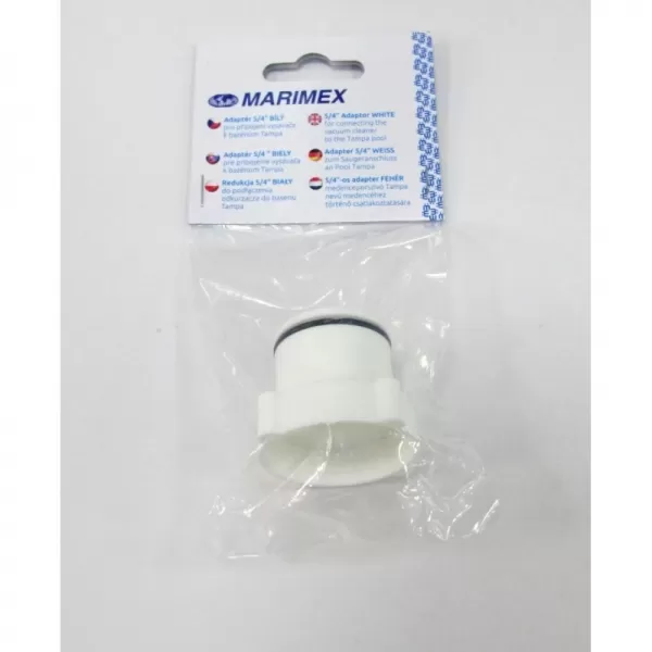 Adaptér pro připojení vysavače k baz. Tampa/Intex - bílý Marimex 10851040