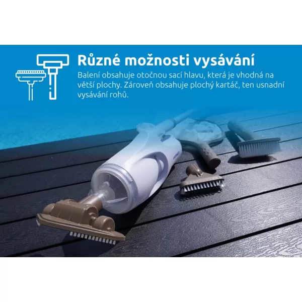 Vysavač pro vířivky a bazény Marimex SpaVac Columbia set Marimex 10800038
