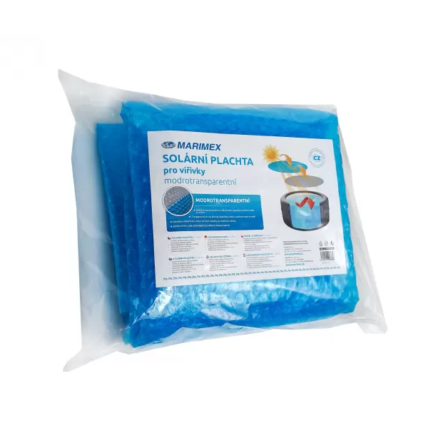 Solární plachta modro-transparentní pro kruhové vířivé bazény 1,60 m Marimex 10400340