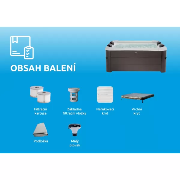 Vířivý bazén MSPA Tribeca F-TR062W Marimex 11400268