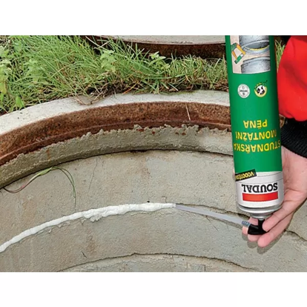 Studnařská montážní pěna SOUDAL 750ml