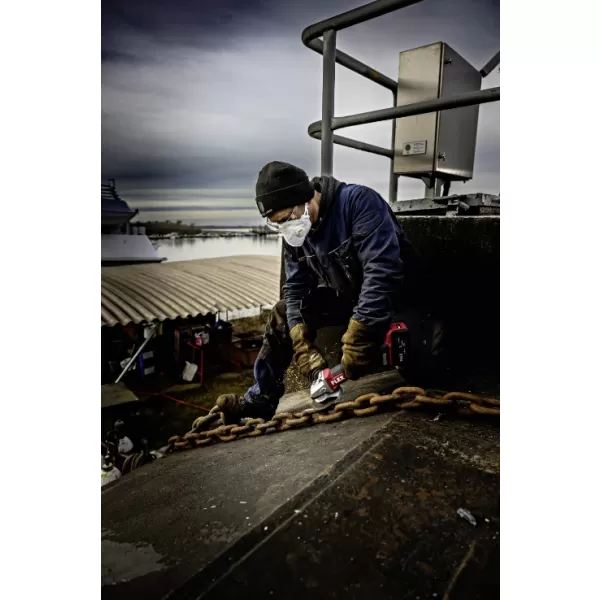 Aku úhlová bruska s pádlovým spínačem 18V/bez aku LBP 125-15 18-EC C Flex 531770