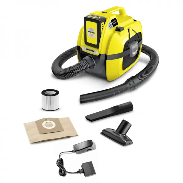 Aku multifunkční vysavač 18V, 2,5Ah Kärcher WD 1 Compact Battery Set 1.198-301.0