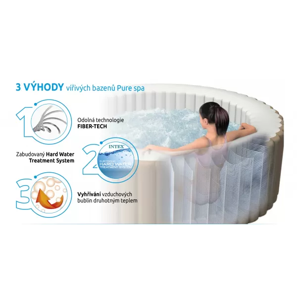 Vířivý bazén Pure Spa - Bubble HWS Marimex 11400217
