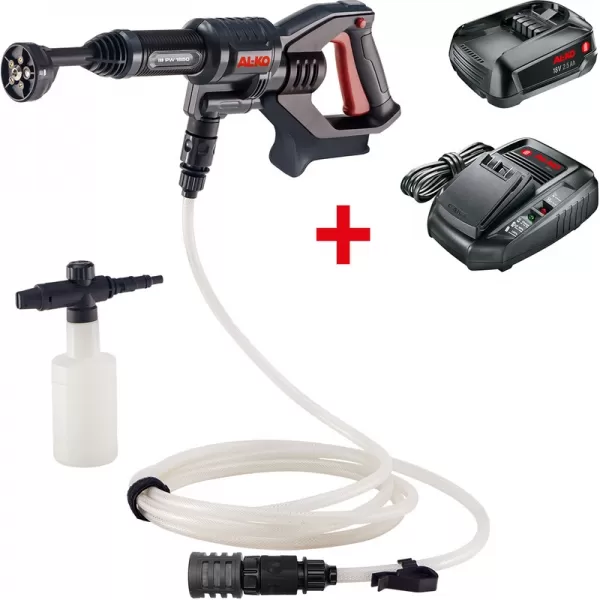 Aku vysokotlaký čistič 18V 1x2,5 Ah PW 1850 SET AL-KO 113967
