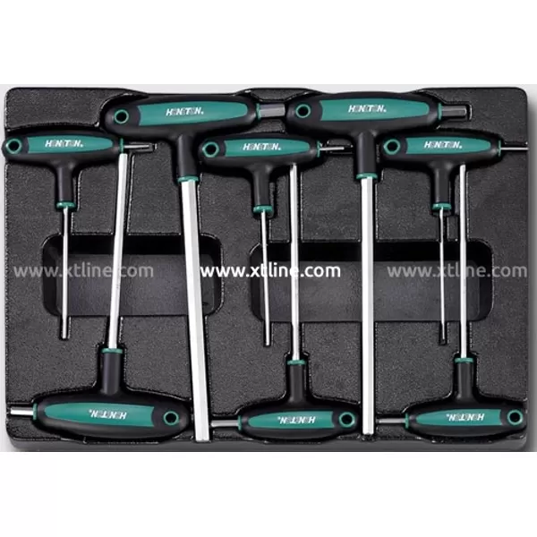 Montážní vozík na nářadí kovový vybavený 215dílů HONITON HA230