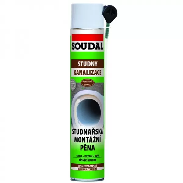 Studnařská montážní pěna SOUDAL 750ml