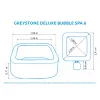 Vířivý bazén Pure Spa Greystone Deluxe Bubble Spa 6 NP Marimex 11400295