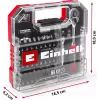 Sada bitů s ráčnou L-CASE Box 37 ks Einhell 49109022