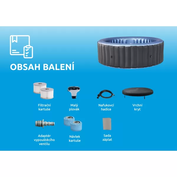 Bazén vířivý MSPA Bergen C-BE042 Marimex 11400280