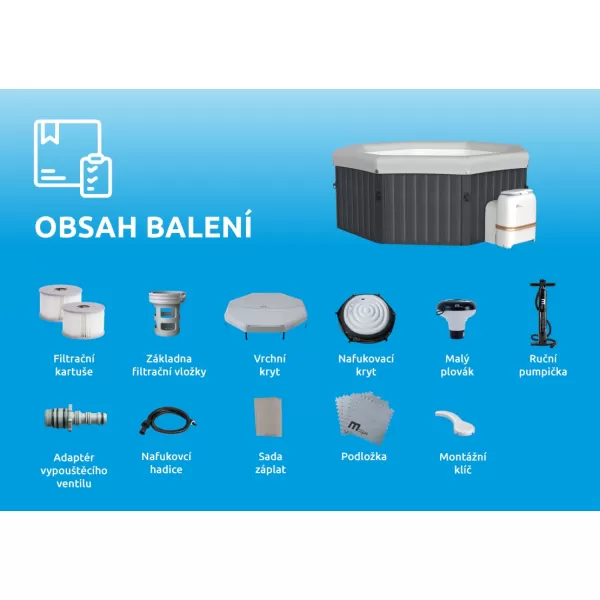 Vířivý bazén MSPA Tuscany F-TU062W 11400279