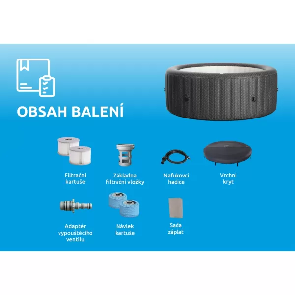 Bazén vířivý MSPA Ottoman C-OM062 Marimex 11400299