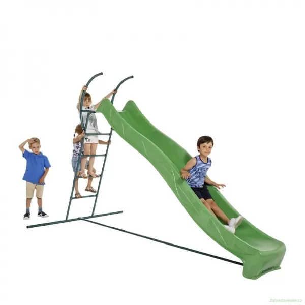 Dětská skluzavka s přípojkou na vodu žlutá 2,20 m Marimex 11640065