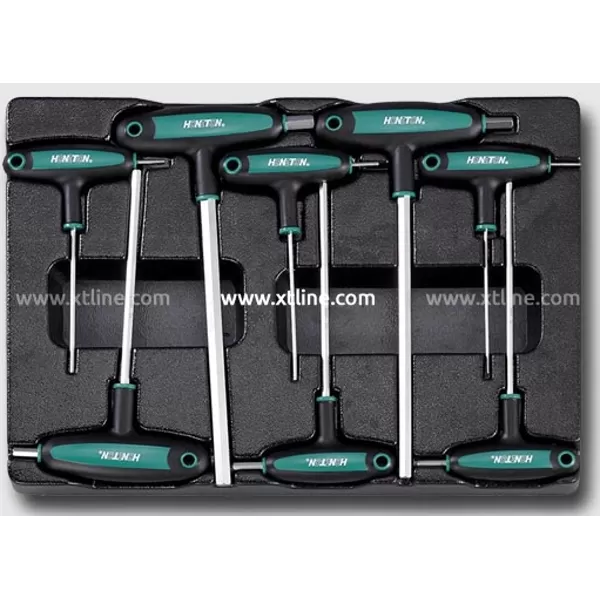 Montážní vozík na nářadí kovový vybavený 215dílů HONITON HA230-104