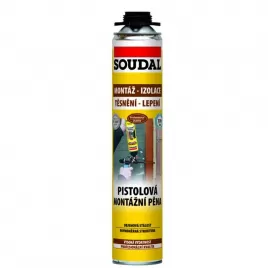 Montážní pěna pistolová SOUDAL 750ml