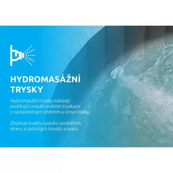 Vířivý bazén Pure Spa - Jet & Bubble Deluxe HWS 4 Marimex 11400242