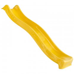 Dětská skluzavka s přípojkou na vodu žlutá 2,20 m Marimex 11640065