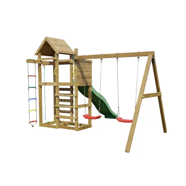 Dětské hřiště Play Basic 011 + zelená skluzavka Marimex 11640592