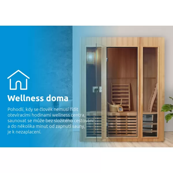 Finská sauna KIPPIS L Marimex 11100084