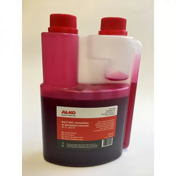Olej motorový 0,5l s odměrkou API TC JASO FD AL-KO 11365001