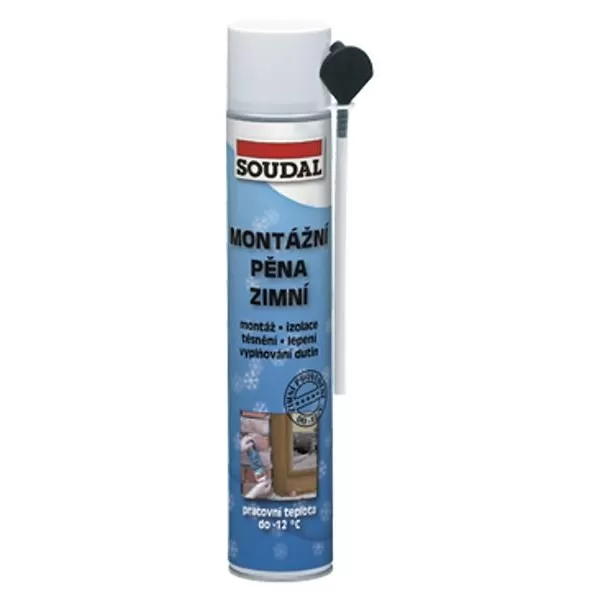 Montážní pěna zimní 500 ml světle zelená