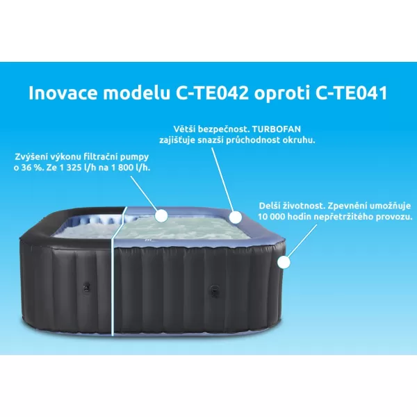 Bazén vířivý MSPA Bergen C-BE042 Marimex 11400280