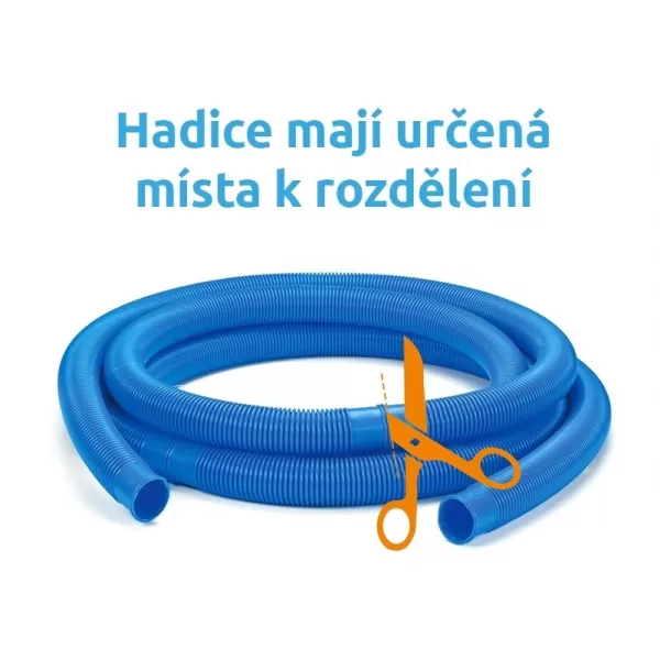 Hadice v metráži O 6/4" (38 mm) - balení 10 m (modrá) Marimex 11001052