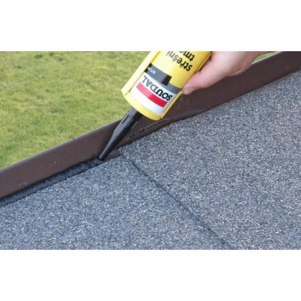SOUDAL 300ml Střešní tmel BITUMEN
