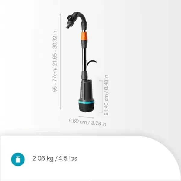 Aku čerpadlo do sudu 18V bez aku 2400 ComfAuto P4A solo Gardena 14605-55