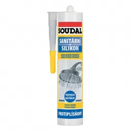 Sanitární silikon hnědý 300ml SOUDAL 1220200