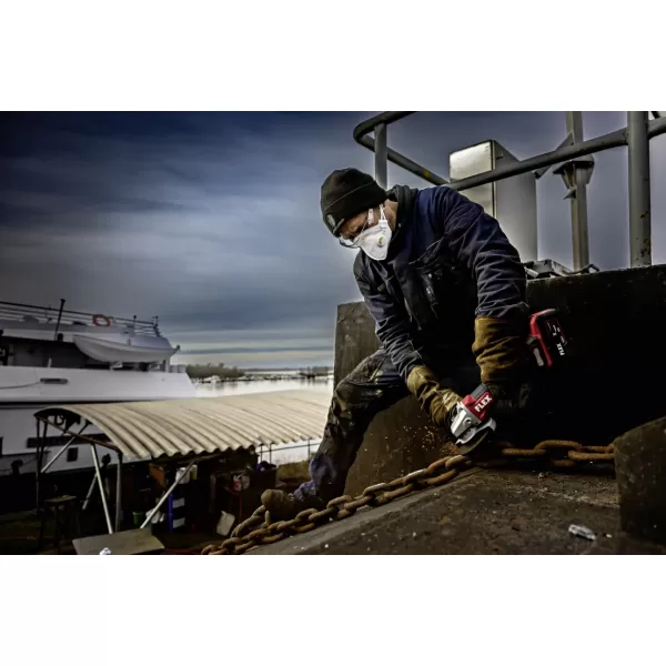 Aku úhlová bruska s pádlovým spínačem 18V/bez aku LBP 125-15 18-EC C Flex 531770