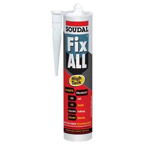 Lepící tmel Fix ALL HT 290ml šedý