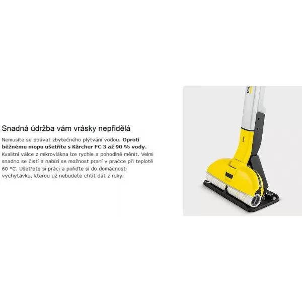 Aku podlahový čistič KÄRCHER FC 3 1.055-300 + náhradní sada válců