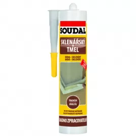 SOUDAL 600g Sklenářský tmel