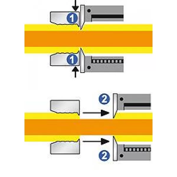 Automatické odizolovací kleště MultiStrip 10 Knipex 12 42 195
