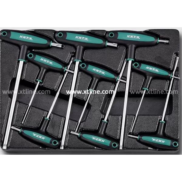 Montážní vozík na nářadí kovový vybavený 215dílů HONITON HA230