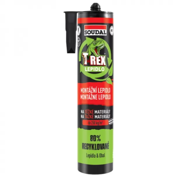 Montážní lepidlo T-REX na těžké materiály SOUDAL 1243076