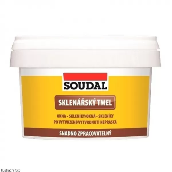 SOUDAL 5kg Sklenářský tmel