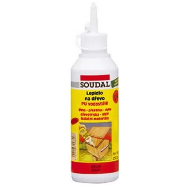 Lepidlo na dřevo 750g Soudal 66A