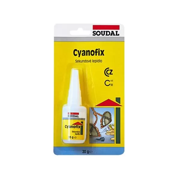 Lepidlo 20g Soudal Cyanofix 84A