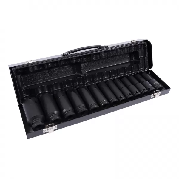 Sada průmyslových prodloužených hlavic 1/2" 10-30 mm, 13 dílů (H5-40010L) RICHMANN PC4027