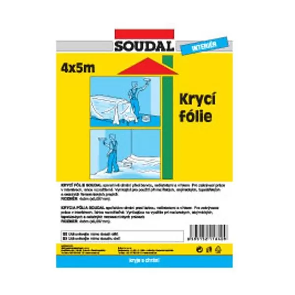 Krycí fólie 4x5 m