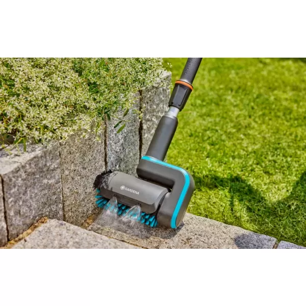 Aku multi čistič 18V 1x2,5 Ah AquaBrush Patio 03/18V P4A - set Gardena 14841-20