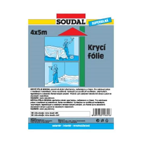 Krycí fólie supersilná 4,5 m