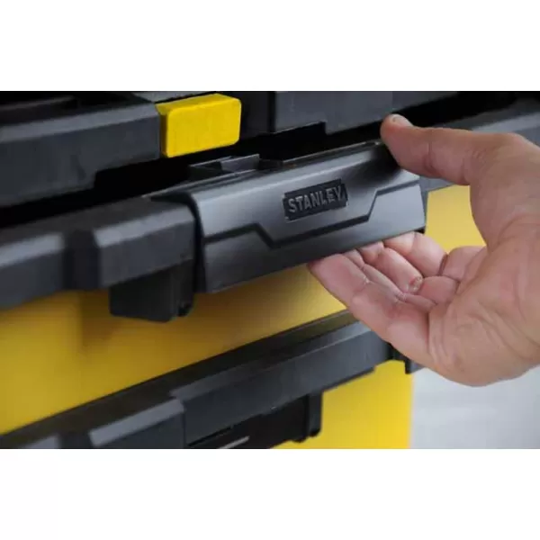 Kovo plastový pojízdný montážní box STANLEY 1-95-621