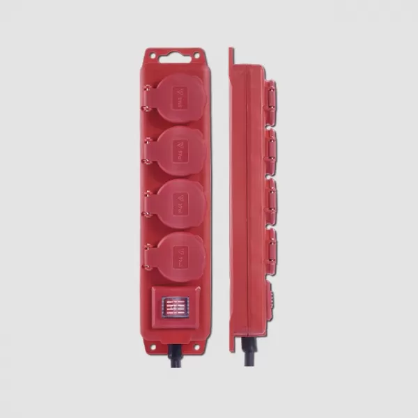 Prodlužovací kabel gumový 4 zásuvky 5m EMOS P14151