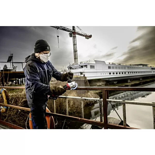 Aku úhlová bruska s pádlovým spínačem 18V/bez aku LBP 125-15 18-EC C Flex 531770