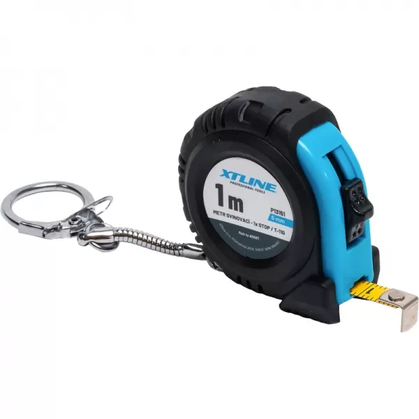 Svinovací metr s magnetem 1 x stop 1m x 6 mm XTline P13151
